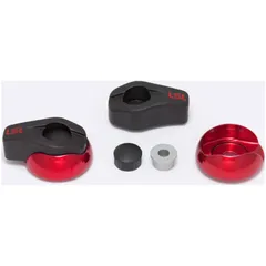 LSL Crash-Pads, red-lacquered