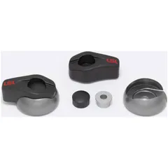 LSL Crash pads, titanium