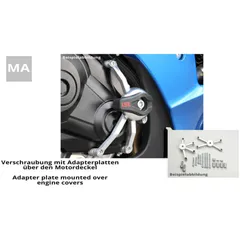 LSL Crash Pad® Anbaukit CBR 1000 RR, 09-