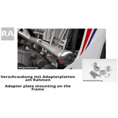 LSL Crash Pad® Anbaukit ER-6n, 06-08, Versys, 07-