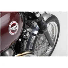 LSL Ignition lock holder Bonneville/Thruxton, black, right hand mounting