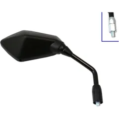 Mirror round black JMP for: Kawasaki Z 7130221