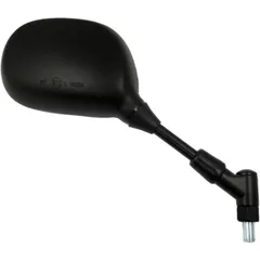 MIRROR BLACK for Motorcycles RIGHT JMP
