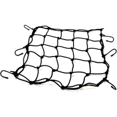 Gepäcknetz schwarz JMP 40 x 40 cm mit 6 Haken