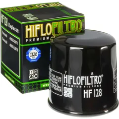 HIFLOFILTRO Oil Filter - HF128 for Kawasaki MULE2510, MULE600, MULE610