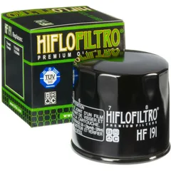 HIFLOFILTRO Oil Filter - HF191 for Triumph BONNEVILLE800, BONNEVILLE800AMERICA, DAYTONA600 Peugeot METROPOLIS4004T