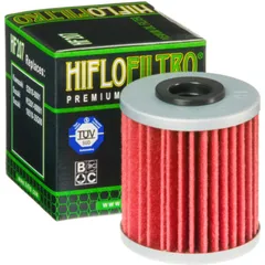HIFLOFILTRO Oil Filter - HF207 for Kawasaki, Suzuki, Beta