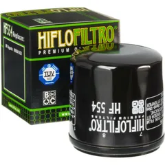 HIFLOFILTRO Oil Filter - HF554 for: MV Agusta for BRUTALE1078RR, BRUTALE750, BRUTALE910