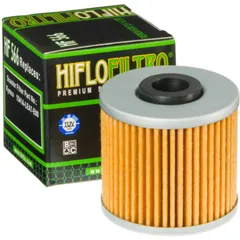 HIFLOFILTRO Oil Filter - HF566 for Kymco DOWNTOWN/SUPERDINK125, DOWNTOWN300, G-DINK300 Kawasaki J125, J300