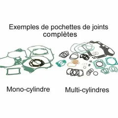 CENTAURO Complete Engine Gasket Set for Peugeot DJANGO504T, LUDIX504T, SPEEDFIGHT3504T SYM FIDDLEII504T, ORBIT504T, ORBITII504T