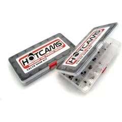HOT CAMS Ventilscheiben Ø8,90x1,72 bis 2,6mm - Set mit 3 Stk. für KTM, Husqvarna, Husaberg