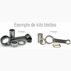 HOT RODS Connecting Rod Kit - for: Kawasaki KFX700 for KVF700PRAIRIE, KVF750BRUTEFORCE