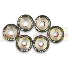 MALOSSI Variator Rollers Set 23x18mm 25gr - 6 pieces for Honda FES250FORESIGHT Piaggio X9250