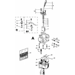 DELL ORTO VHST BS Ø28mm Carburetor