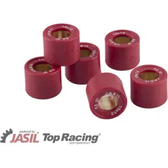 JASIL Variator Rollers Set 15x12mm 5,5gr - 6 pieces for Beta, Aprilia, MBK