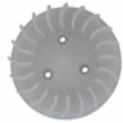 Oversize turbine Bihr white for: MBK Booster/Stunt - Yamaha Slider/BW`S