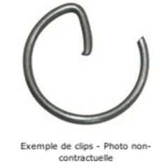 TECNIUM Ø10mm Piston Clips (per 10) for MBK, Yamaha, Beta