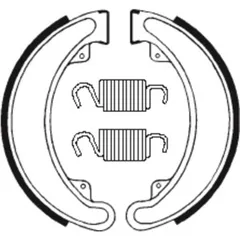 TECNIUM Street/ATV Organic Brake shoes - BA024 for Honda ATC250, CB250, CB350