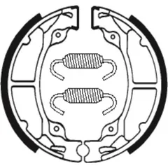 TECNIUM Street/Off-Road Organic Brake shoes - BA025 for Kawasaki KDX200, KX125