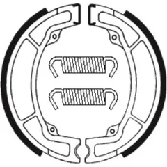 TECNIUM Off-Road Organic Brake shoes - BA033 for Yamaha IT125, IT250, IT425