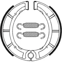 TECNIUM Street/Off-Road/ATV Organische Bremsbacken - BA035 für Yamaha DT250, DT400, IT425