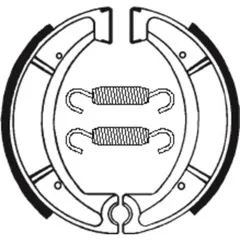 TECNIUM Scooter/Street/Off-Road Organische Bremsbacken - BA037 für Yamaha DT250, DT400, IT250
