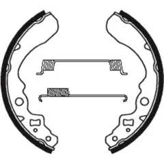 TECNIUM ATV Organische Bremsbacken - BA053 für Suzuki LT-F250QUADRUNNER