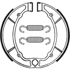 TECNIUM Street Organic Brake shoes - BA063 for Yamaha XJ550, XS500, XV500VIRAGO