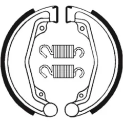 TECNIUM Street Organic Brake shoes - BA068 for Honda VTR250, XL500S