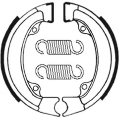 TECNIUM Street Organic Brake shoes - BA143 for BMW R100R, R100RT, R80R