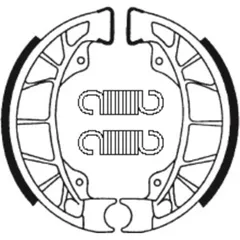 TECNIUM Scooter Organic Brake shoes - BA195 for Piaggio, Gilera, Vespa