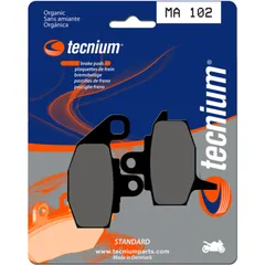 TECNIUM Street Organische Bremsbeläge - MA102 für Kawasaki KLR500, KLR650, KX125
