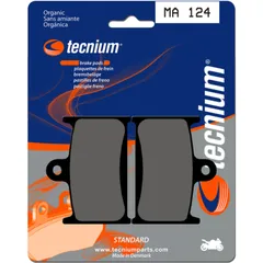 TECNIUM Street Organische Bremsbeläge - MA124 für Triumph DAYTONA1000, DAYTONA1200, DAYTONA600 Yamaha TZ125, TZ250