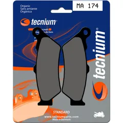 TECNIUM Street Organische Bremsbeläge - MA174 für BMW, KTM, Malaguti