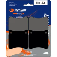 TECNIUM Street Organic Brake pads - MA23 for Triumph BONNEVILLE750T140