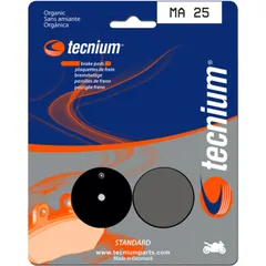 TECNIUM Street Organic Brake pads - MA25 for Honda CB125, FL250ODYSSEY
