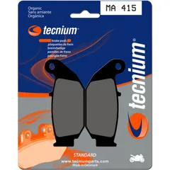 TECNIUM Street Organische Bremsbeläge - MA415 für Honda CB125R, CBR125R, MSX125 Suzuki GSX-R125, GSX-S125