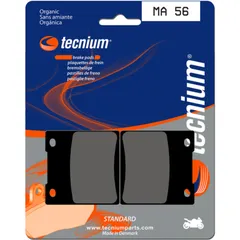 TECNIUM Street Organische Bremsbeläge - MA56 für Suzuki GS500, GSX500, GSX600 Kawasaki GPZ600, Z250, ZXR400