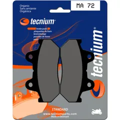 TECNIUM Street Organische Bremsbeläge - MA72 für Honda CN250SPAZIO, CX500