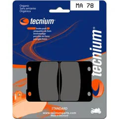 TECNIUM Street Organische Bremsbeläge - MA78 für Suzuki RG250GAMMA