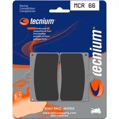 TECNIUM Racing Sintermetall Carbon Bremsbeläge - MCR66 für Husqvarna, TM Racing, für: Gas Gas