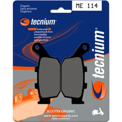 TECNIUM Scooter Organische Bremsbeläge - ME114 für Honda FES125PANTHEON, FES150PANTHEON, FES250FORESIGHT für: Moto Guzzi QUOTA1000