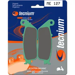 TECNIUM Scooter Organische Bremsbeläge - ME127 für Honda NSS125FORZA, SH125, SH125I Daelim S2125, S2250