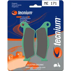 TECNIUM Scooter Organische Bremsbeläge - ME171 für Aprilia, MBK, Yamaha