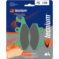 TECNIUM Scooter Organische Bremsbeläge - ME188 für Kymco, Italjet, Daelim