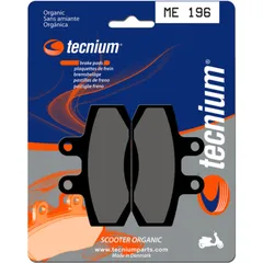 TECNIUM Scooter Organische Bremsbeläge - ME196 für Honda SJ100BALI, SJ50BALI