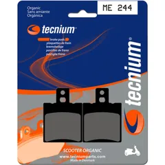 TECNIUM Scooter Organische Bremsbeläge - ME244 für Aprilia LEONARDO125, LEONARDO150, SR50