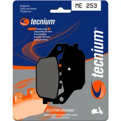 TECNIUM Scooter Organische Bremsbeläge - ME253 für Honda NSS250JAZZ
