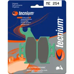 TECNIUM Scooter Organische Bremsbeläge - ME254 für Suzuki UH125BURGMAN, UH200BURGMAN, UX125SIXTEEN
