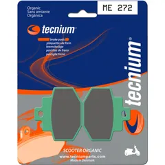 TECNIUM Scooter Organische Bremsbeläge - ME272 für Vespa, Gilera, Benelli